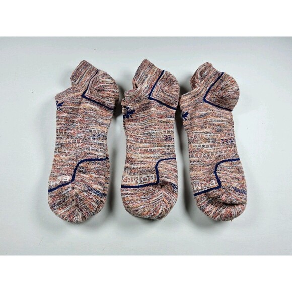 Bombas Hex-Tec Athletic Ankle Socks Lot Of 3 Pairs Size L - Picture 2 of 2